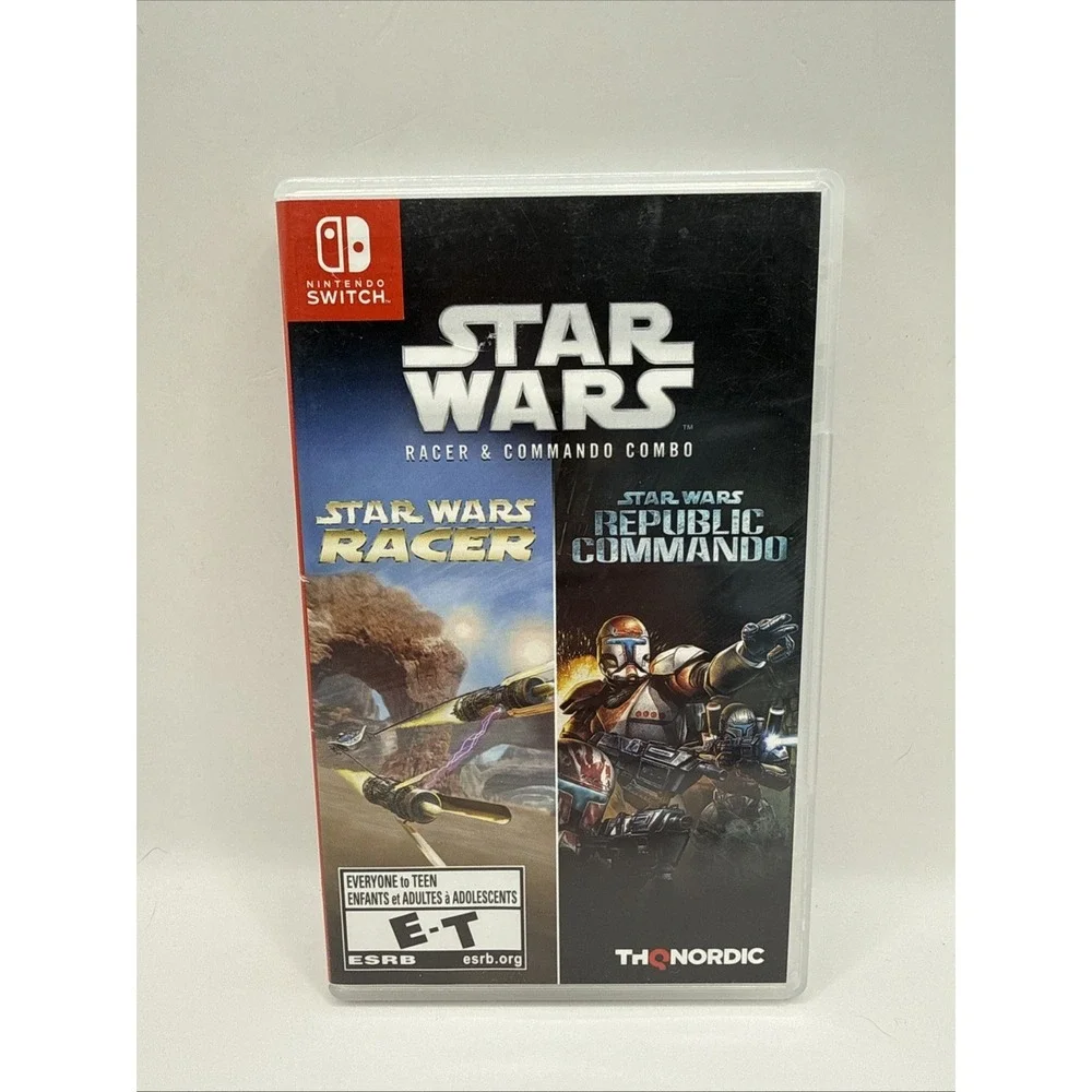 Star Wars Racer and Commando Combo (Nintendo Switch) Complete
